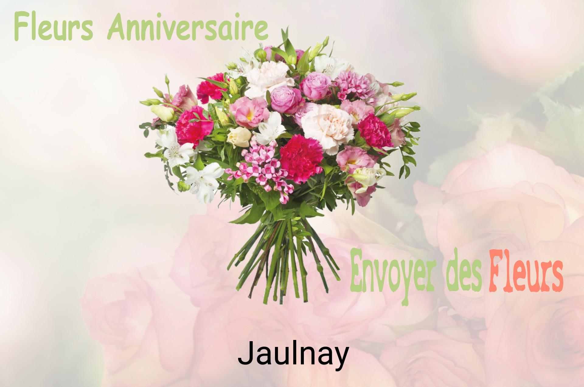 Bouquet de fleurs d’anniversaire livré à Jaulnay
